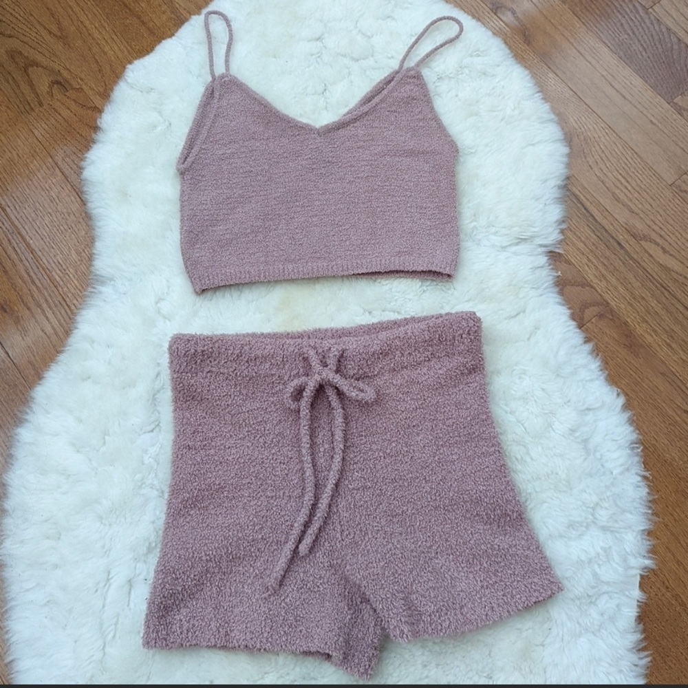 Nue garage sleep set small dusty rose pink